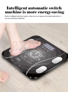 EXETON Smart Bluetooth Body Weighing Scale